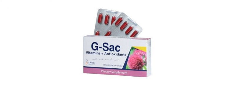 دواعي استعمال كبسولات جي ساك G-SAC لدعم وظائف الكبد