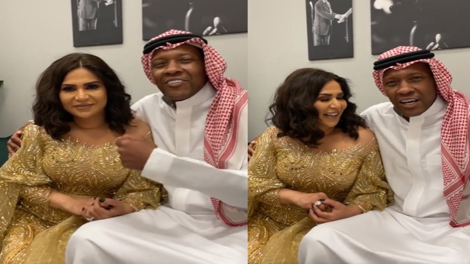 زواج محمد الدعيع من نوال الكويتية