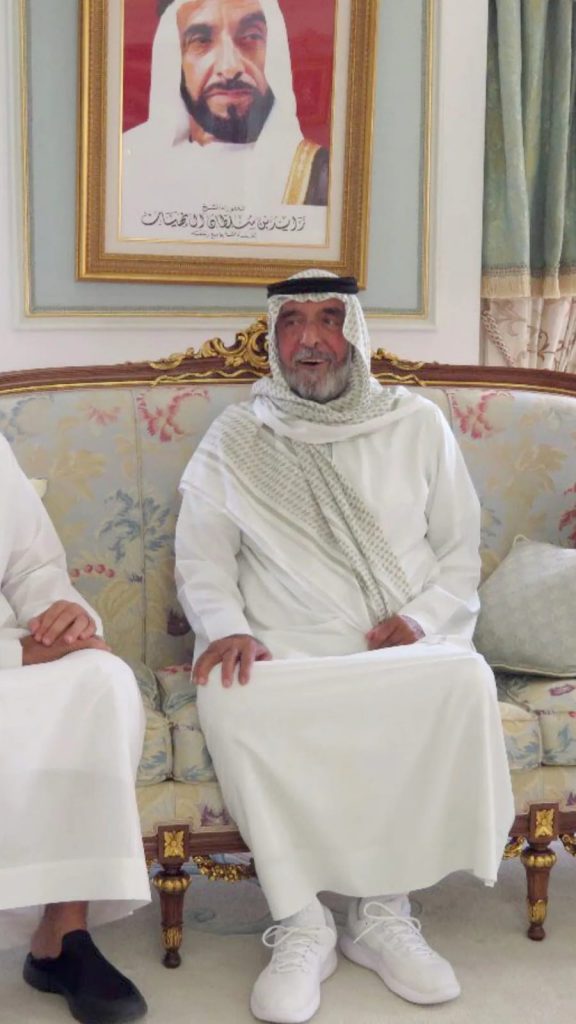 صور لحظة وفاة خليفة بن زايد رئيس دولة الامارات