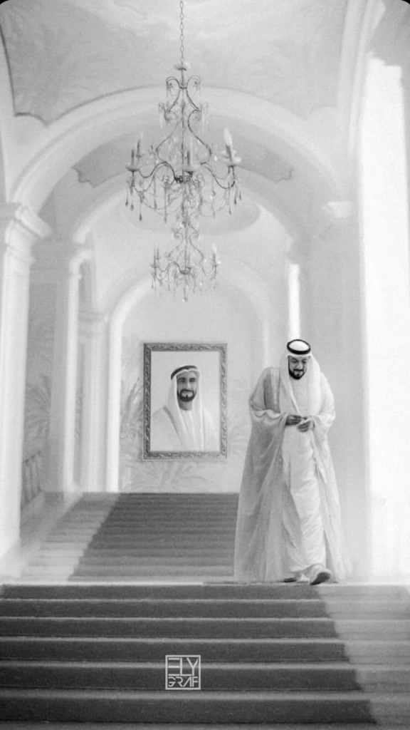 صور لحظة وفاة خليفة بن زايد رئيس دولة الامارات