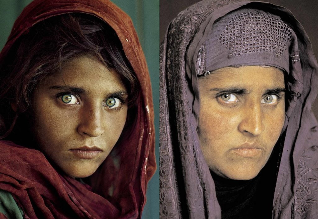 فيديو كامل للفتاة الأفغانية بأجمل عيون