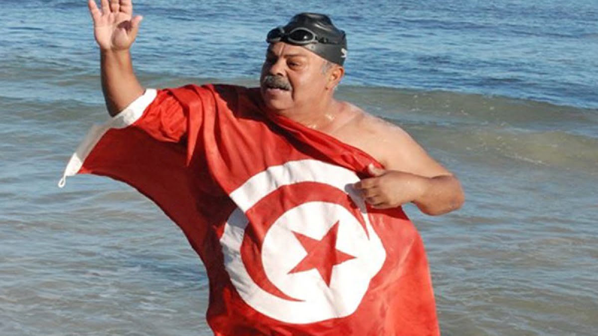 قصة السباح التونسي نجيب بالهادي مع أسامة الملولي