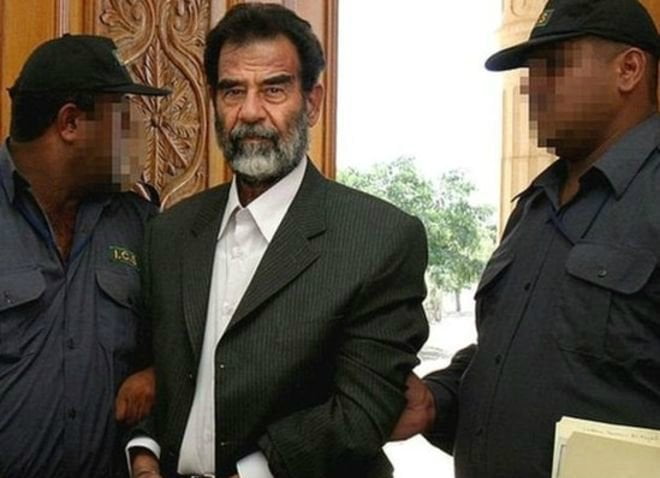 هل صدام حسين حي ومسجون في أمريكا