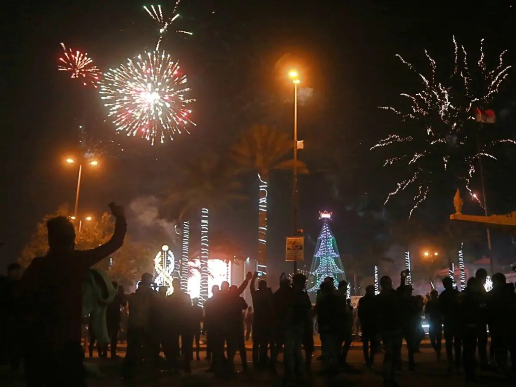 جدول حفلات رأس السنة في العراق 2023