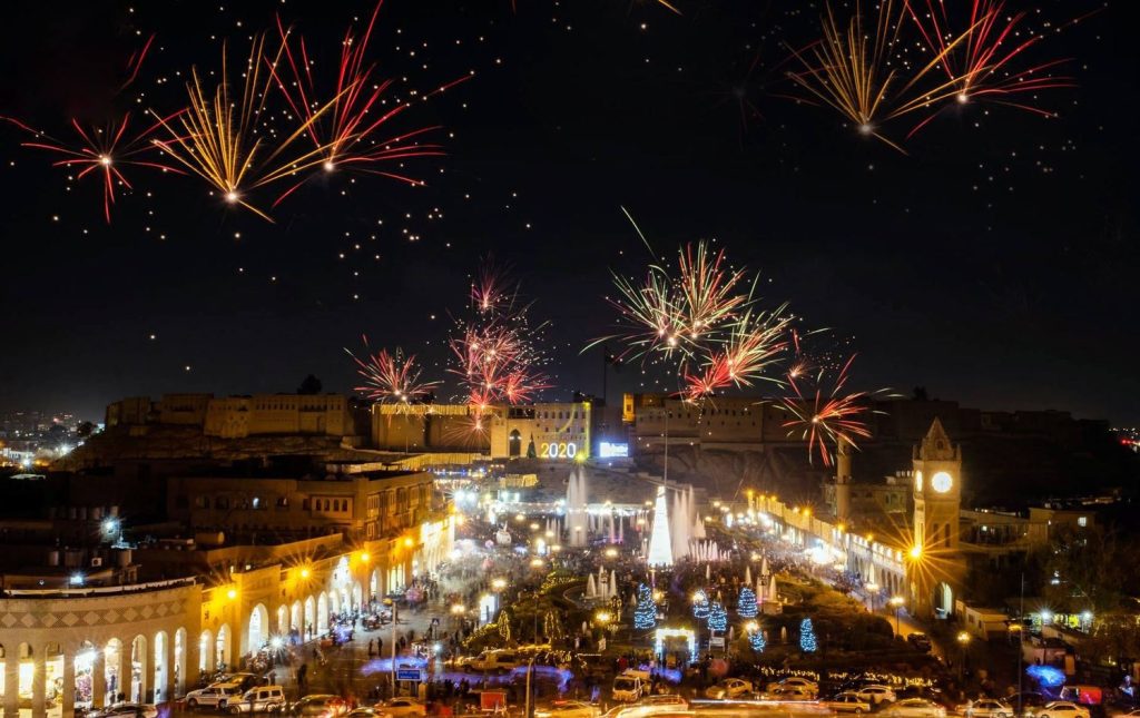 جدول حفلات رأس السنة في العراق 2023